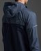 2XU Mens Aero Windbreaker - Indigo/Midnight