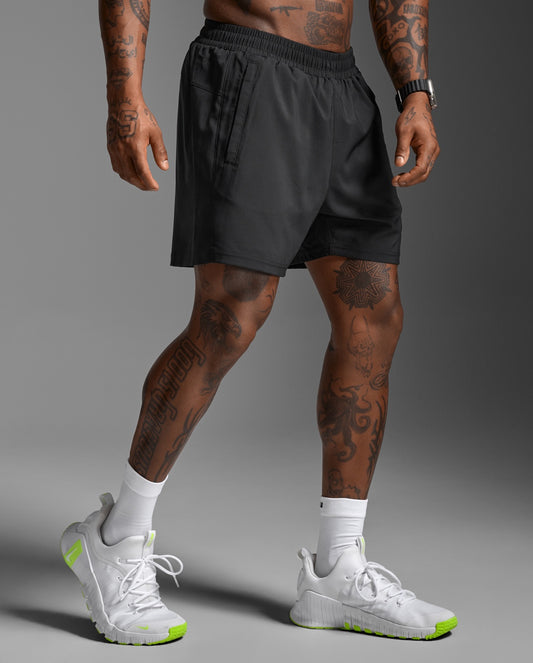 2XU Men's Motion 5 Inch Shorts - Black
