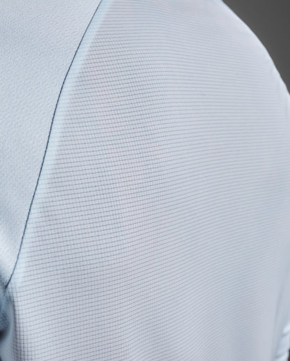 2XU Mens Aero Long Sleeve Tee - Moonstone/Black Reflective