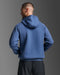 2XU Mens Motion Smooth Spacer Hoodie - Indigo
