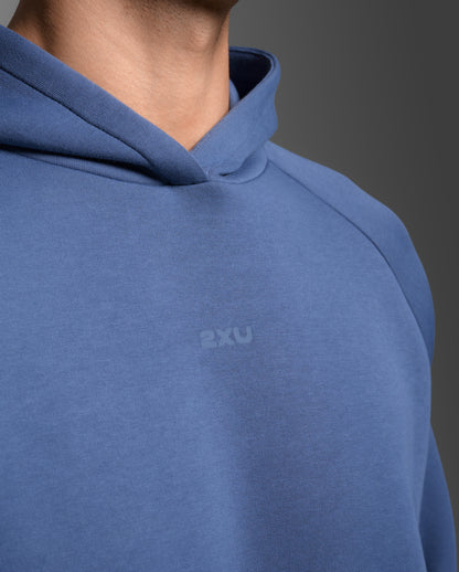 2XU Mens Motion Smooth Spacer Hoodie - Indigo