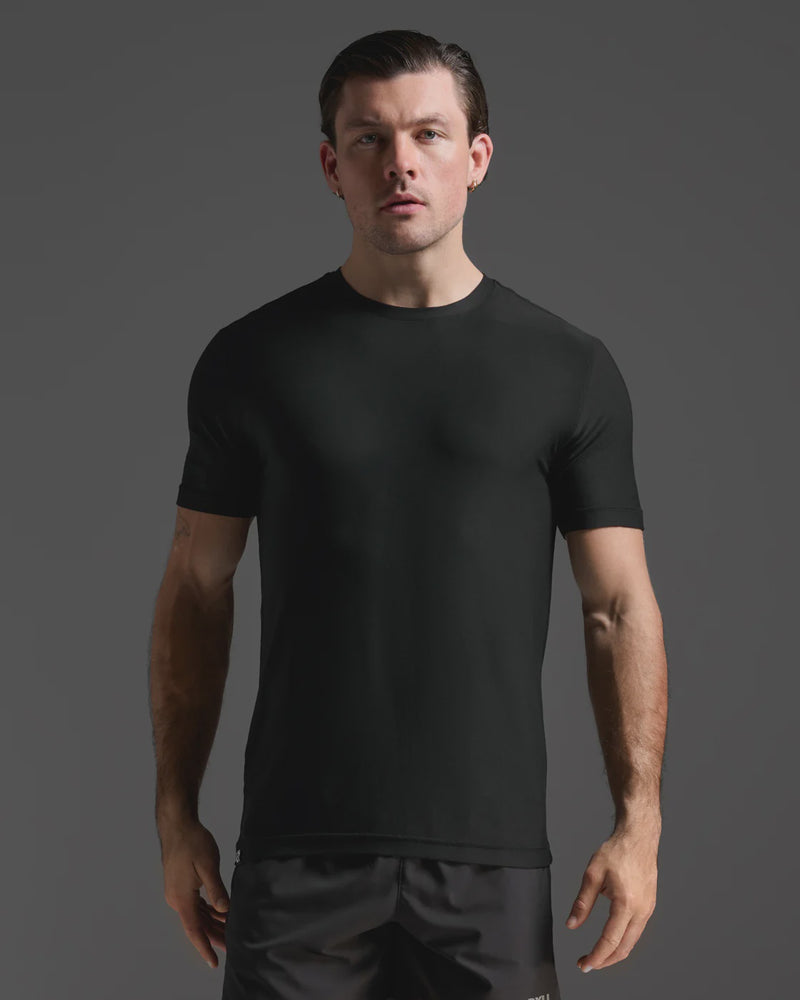 2XU Mens Signature Tee - Black