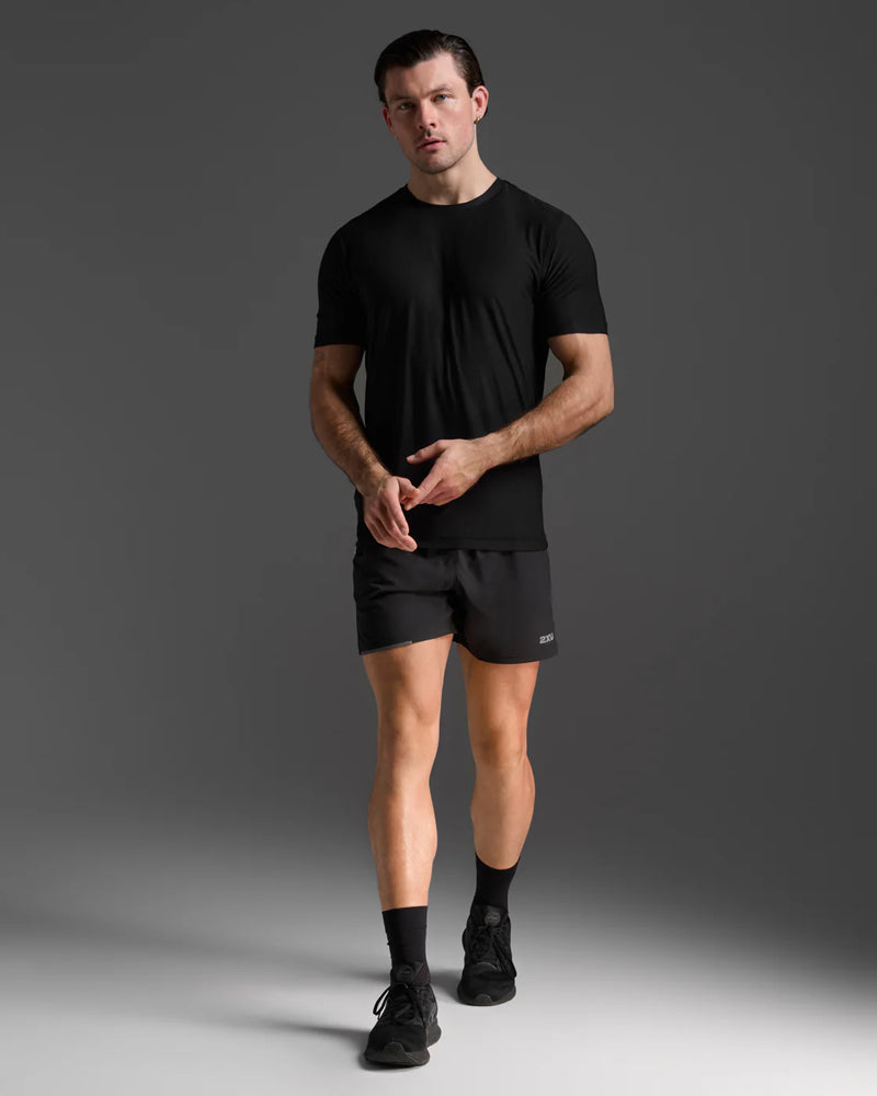 2XU Mens Signature Tee - Black