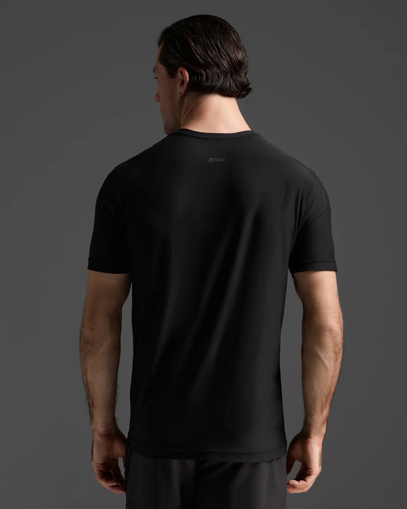 2XU Mens Signature Tee - Black