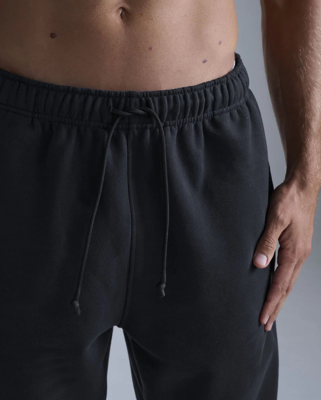 2XU Mens EZ Oversized Organic Cotton Trackpants - Black