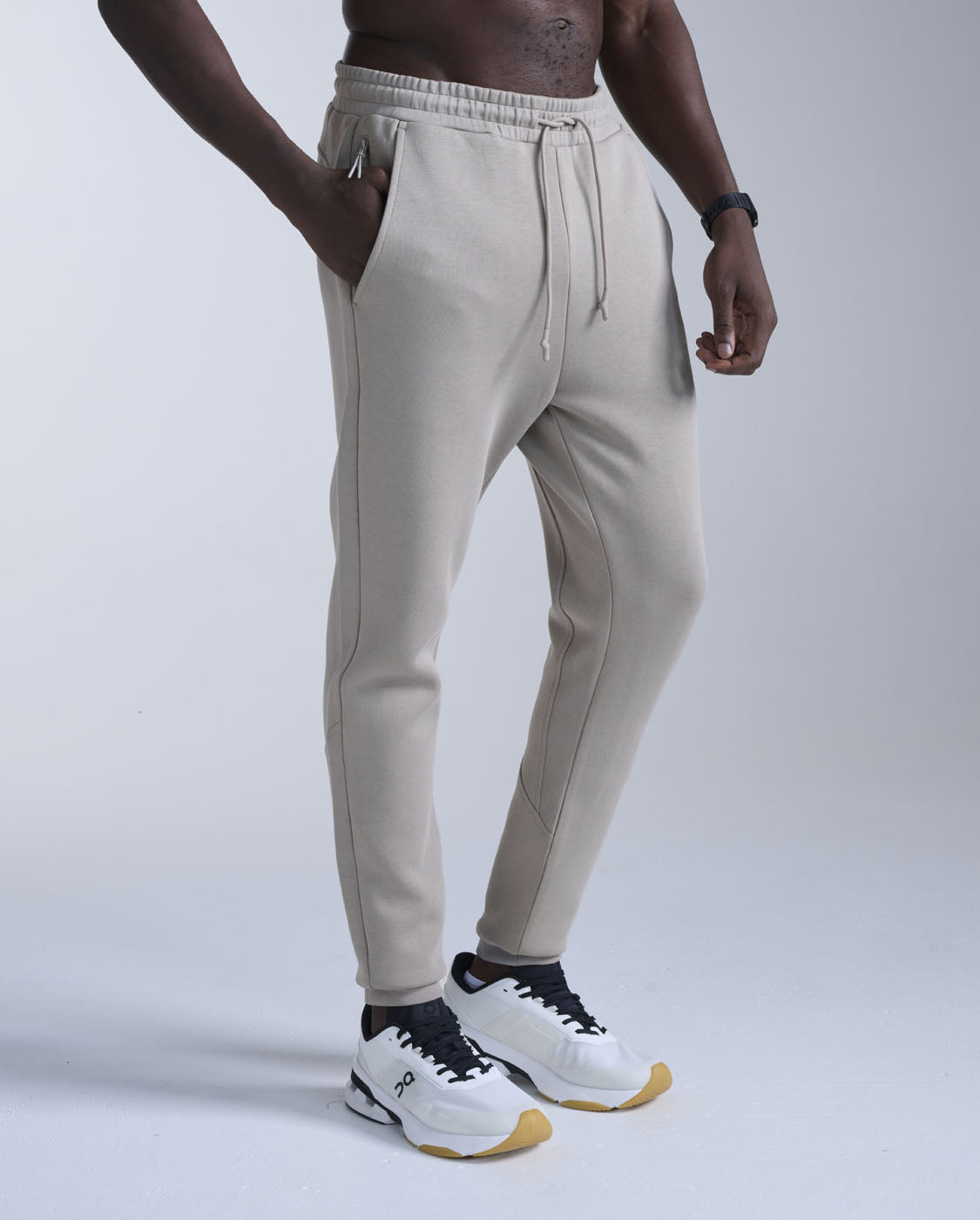 2XU Mens Commute Smooth Spacer Trackpants - Carbon
