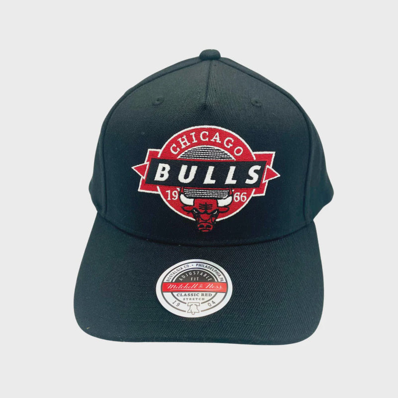 Mitchell & Ness NBA Chicago Bulls Point Guard Stretch Crown Snapback Cap