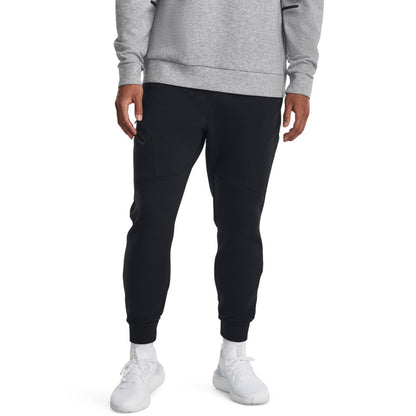 Under Armour Mens Unstoppable Fleece Jogger - Black
