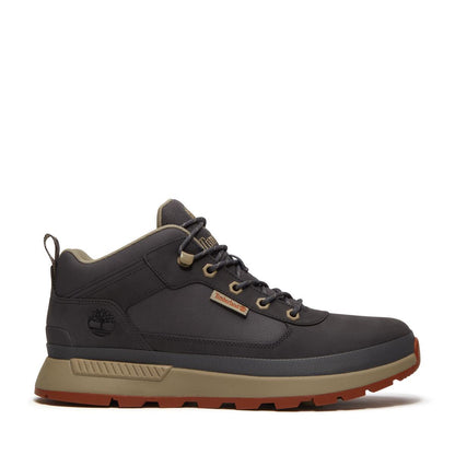 Timberland Mens Field Trekker Mid - Dark Grey Nubuck