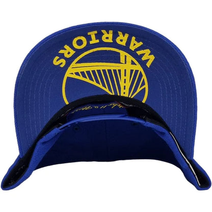 MITCHELL & NESS GOLDEN STATE WARRIORS 'TEAM OUTLINE' CLASSIC RED SNAPBACK