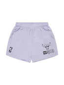 NBA Essentials Chicago Bulls Spencer Youth Nylon Shorts - Dark Lavender