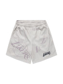 NBA Essentials LA Lakers Wallace Youth Mesh Shorts - Birch