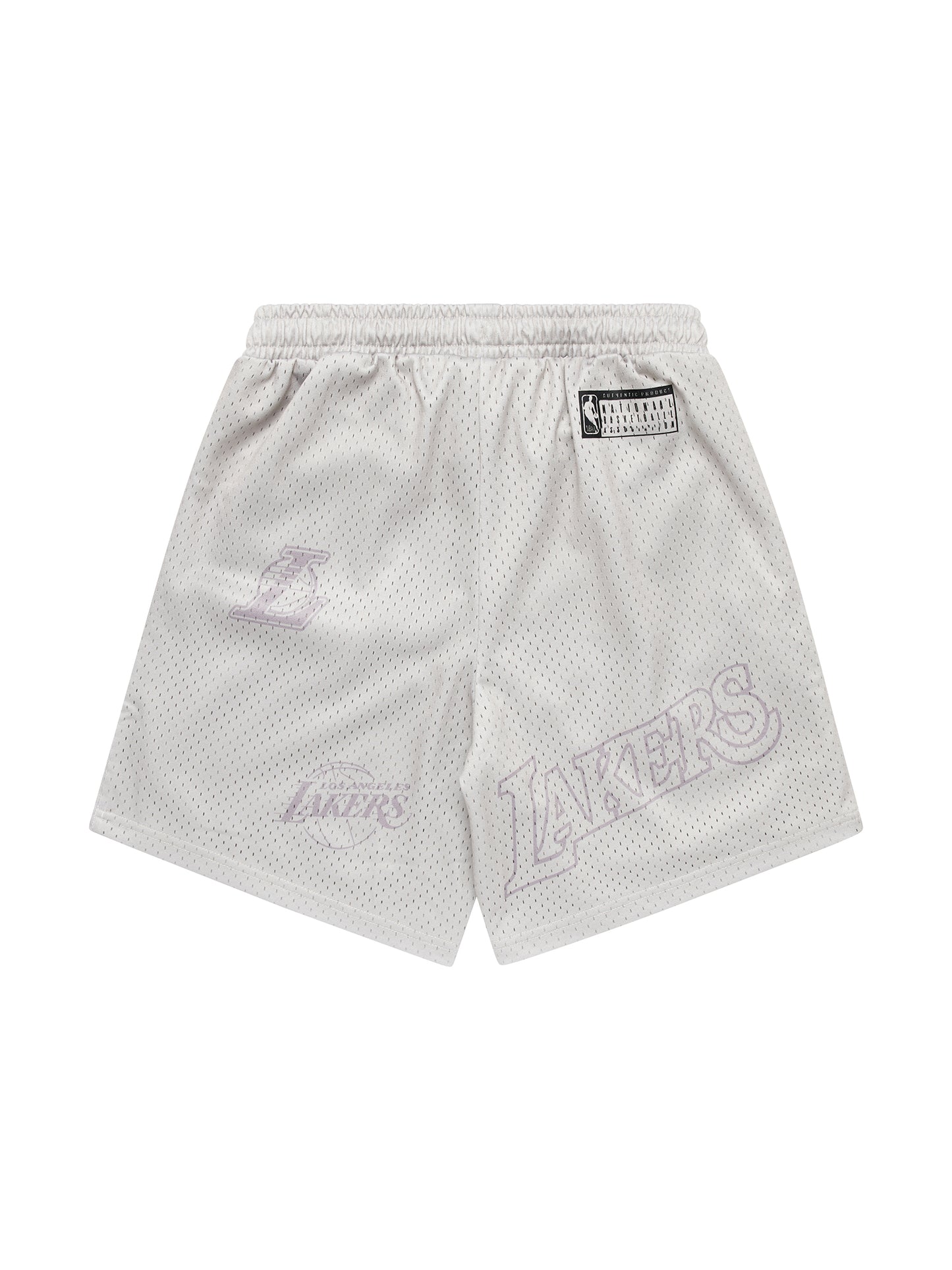 NBA Essentials LA Lakers Wallace Youth Mesh Shorts - Birch