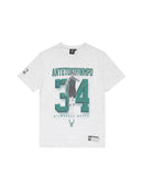 NBA Essentials Jasper Youth Vintage Tee - Antetokounmpo Milwaukee Bucks