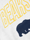 NCAA Mens Berkley Bears Retro Script Crew - White Marle