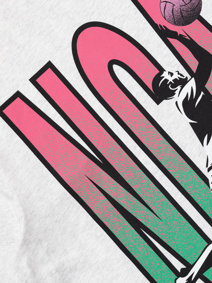 NCAA California University Volleyball Team Tee - Silver Marle