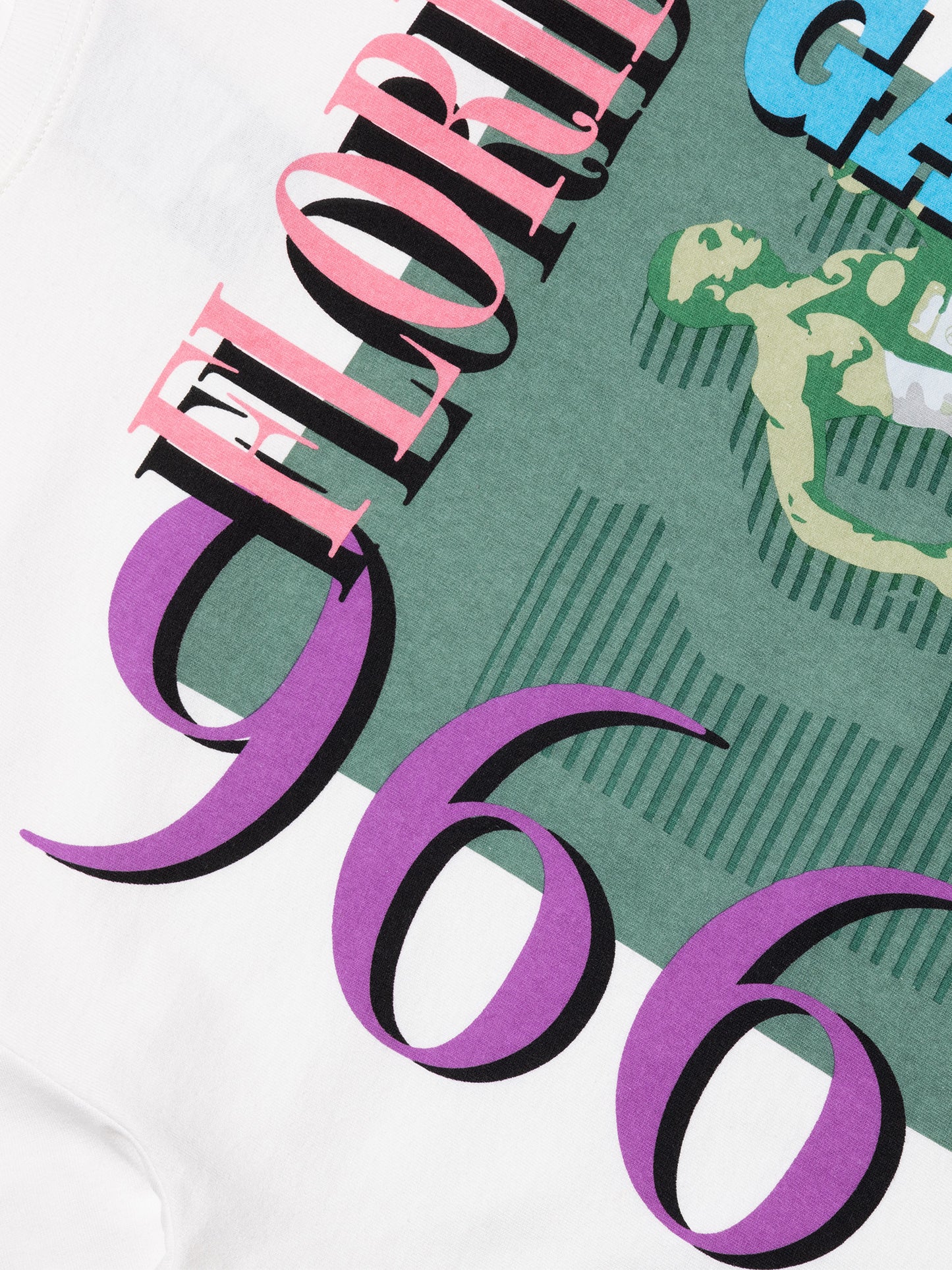 NCAA Florida Gators Track & Field Tee - Vintage White