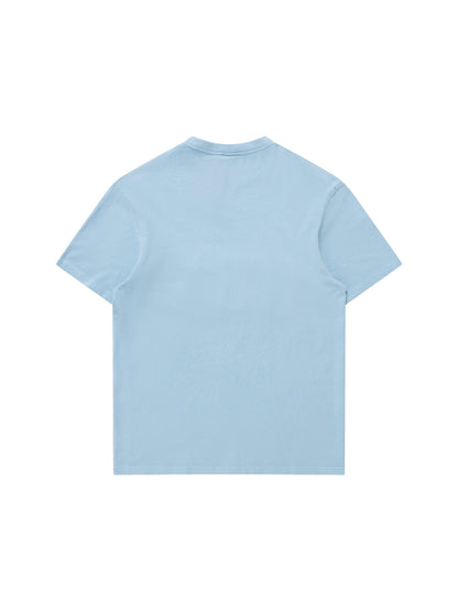 NCAA UNC 3D Watermark Tee - Carolina Blue