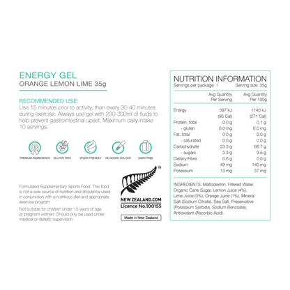 Pure Energy Gels 35g