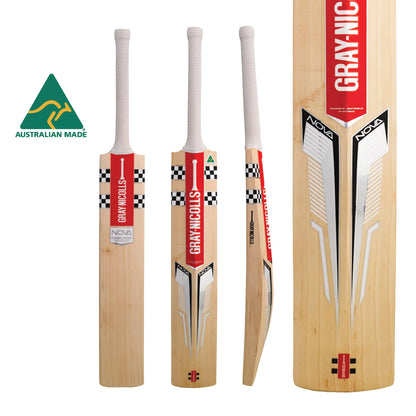 Gray Nicolls Nova Players Edition Bat (Natural) - Short Handle