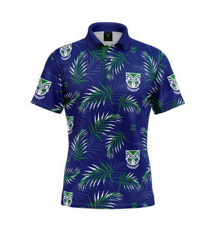 NRL Warriors 'Palm Beach' Golf Polo