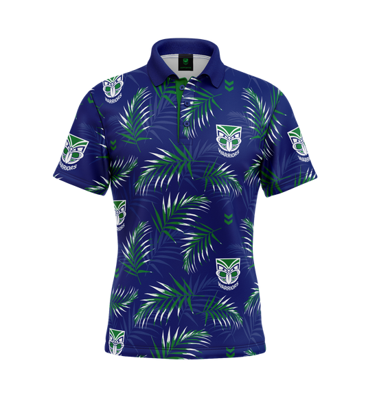 NRL Warriors 'Palm Beach' Golf Polo