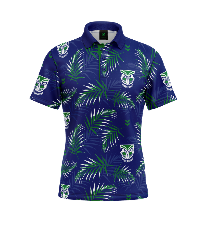 NRL Warriors 'Palm Beach' Golf Polo