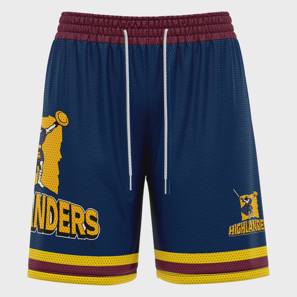 NZ Highlanders 'Hoops' Basketball Shorts - Youth