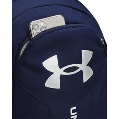 Under Armour Unisex Hustle Lite Backpack - Navy/Silver