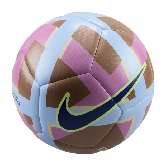 Purple and Blue Nike Maestro Futsal Ball with Nike tick