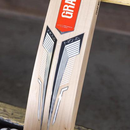 Gray Nicolls Nova Players Edition Bat (Natural) - Short Handle