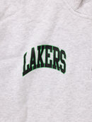 NBA Essentials LA Lakers Akron Fleece Crew - Silver Marle