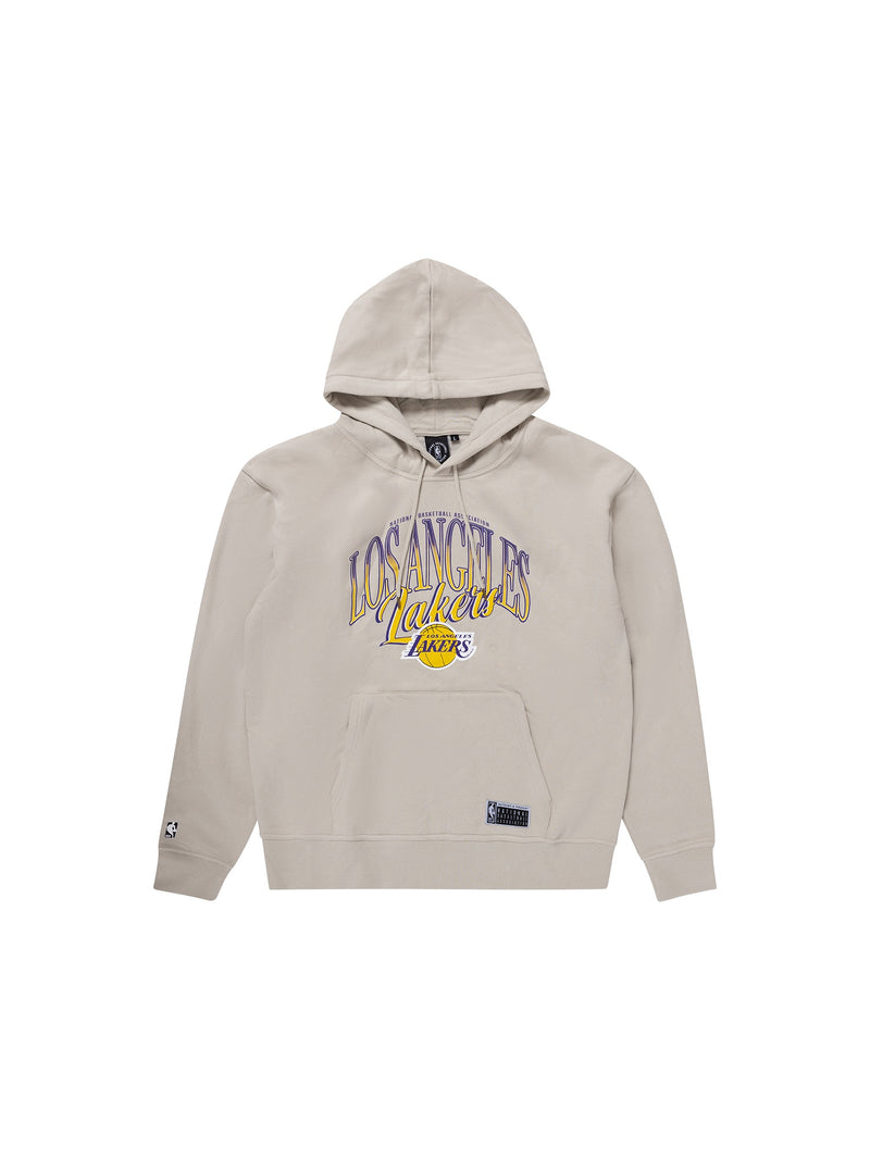 NBA Essentials LA Lakers Troy Fleece Hoody - Dark Oat