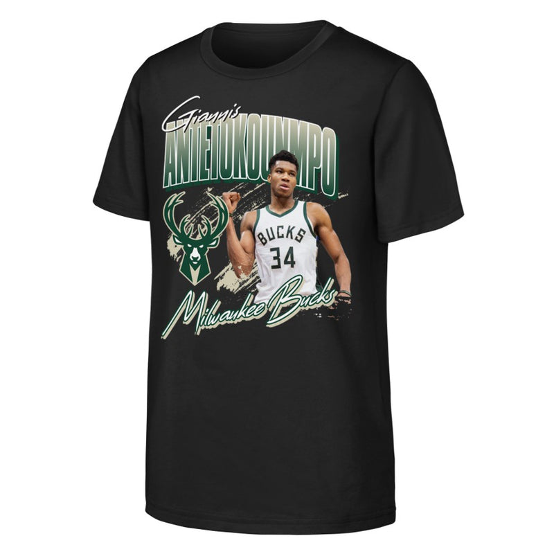 NBA Essentials Mens Jones Tee-Bucks