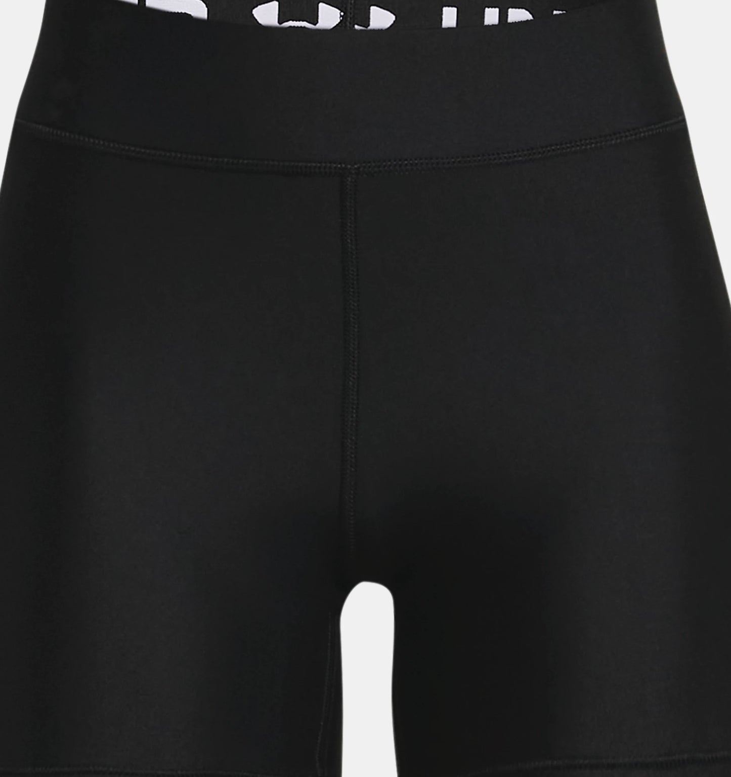 Under Armour Womens Heat Gear Mid Rise Middy - Black