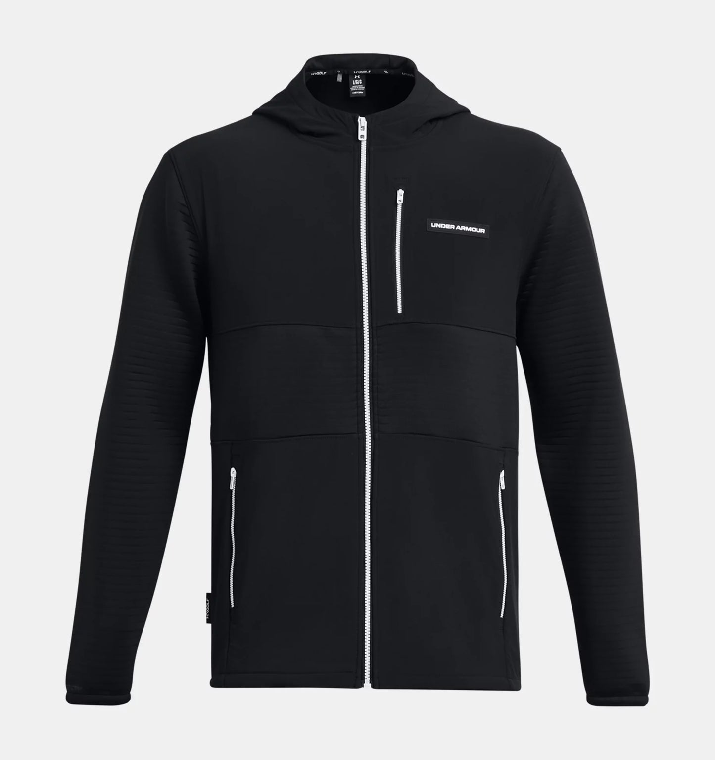 Under Armour Mens Storm Daytona Full Zip - Black/White