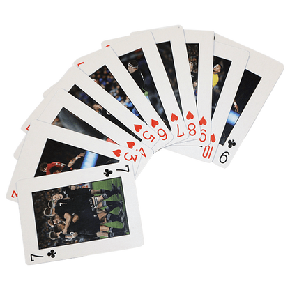 All Blacks Playing Cards