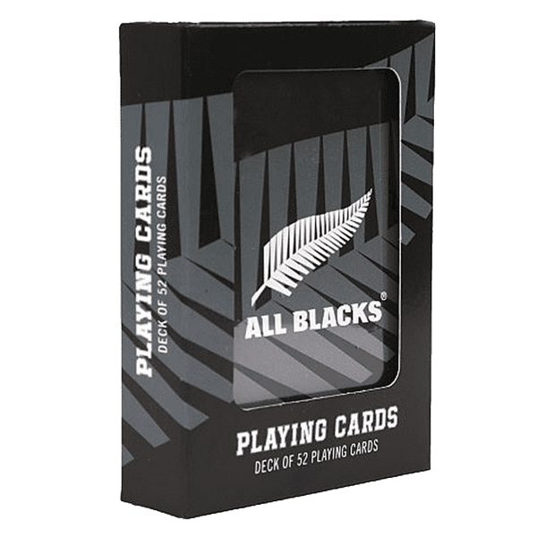 All Blacks Playing Cards