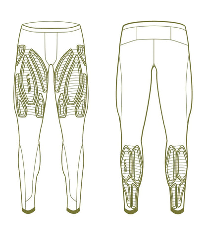 2XU Mens Light Speed Compression Tights