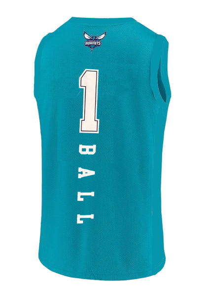NBA Essentials Mens Hornets Name & Number Basketball Tank