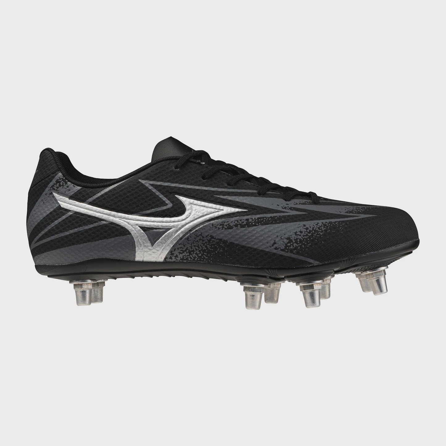 Mizuno Waitangi Pro SG Wide - Black/Galaxy Silver