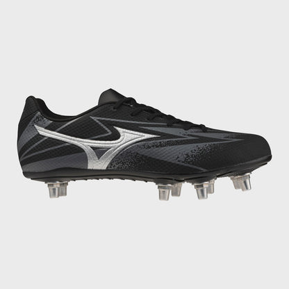 Mizuno Waitangi Pro SG Wide - Black/Galaxy Silver