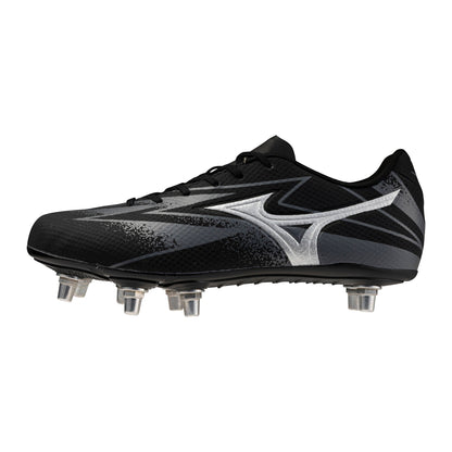 Mizuno Waitangi Pro SG Wide - Black/Galaxy Silver