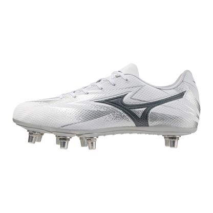 Mizuno Waitangi Pro SG Wide - White/Metalic Gray