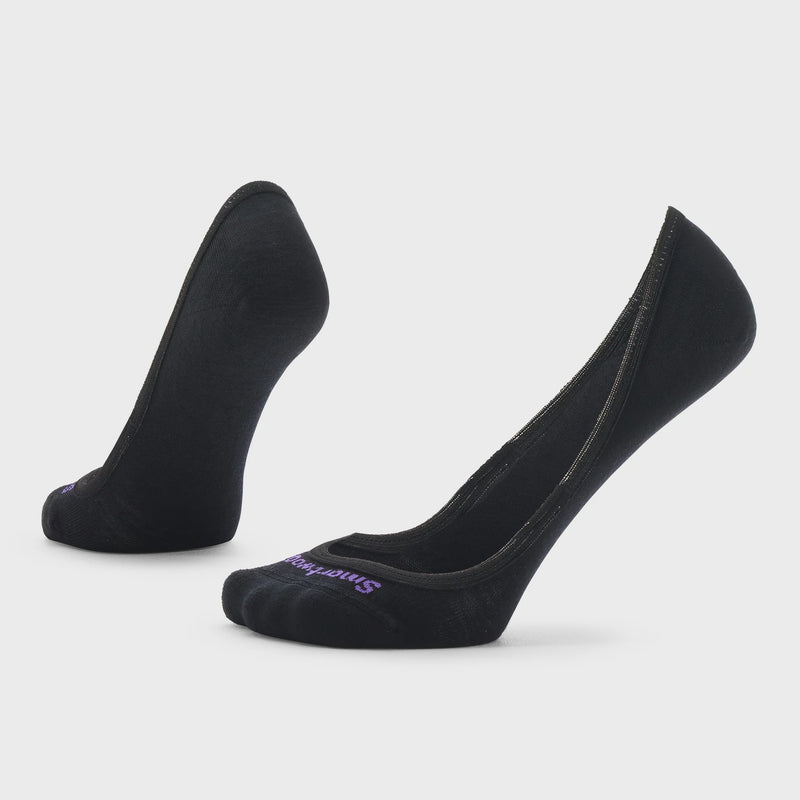 Smartwool Unisex Low Cut No Show Merino Socks - Black