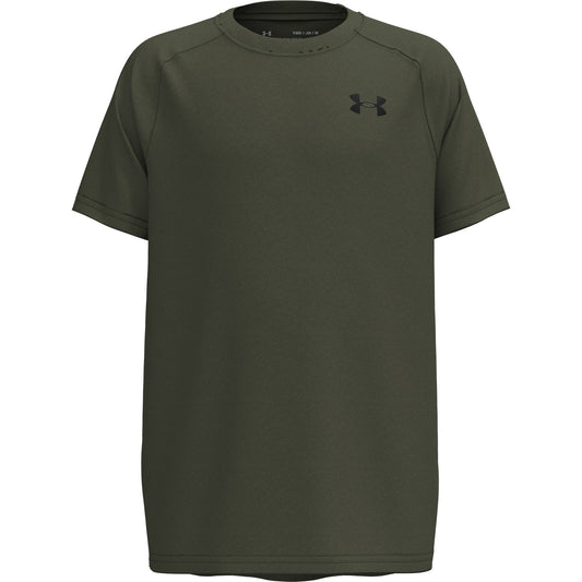 Under Armour Boys Tech 2.0 SS Tee - MarineODGreen/Black