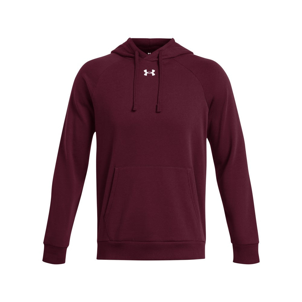 Under Armour Mens Rival Fleece Hoodie - Maroon