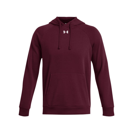 Under Armour Mens Rival Fleece Hoodie - Maroon