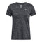 Under Armour Womens Tech SSV Twist Tee - Black/White