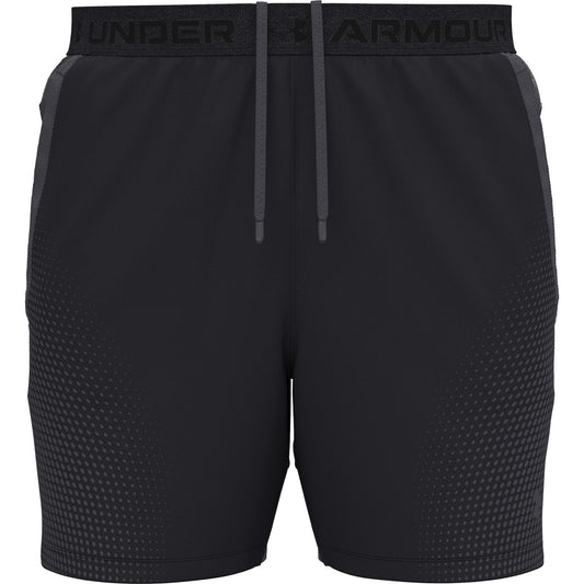 Under Armour Mens Vanish Wordmark Shorts - Black/Castlerock